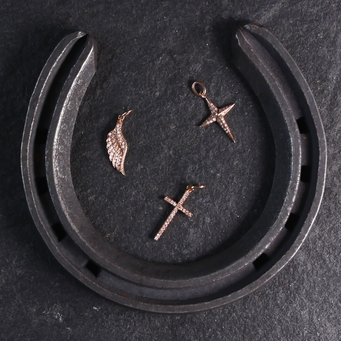 diamond charms & tokens