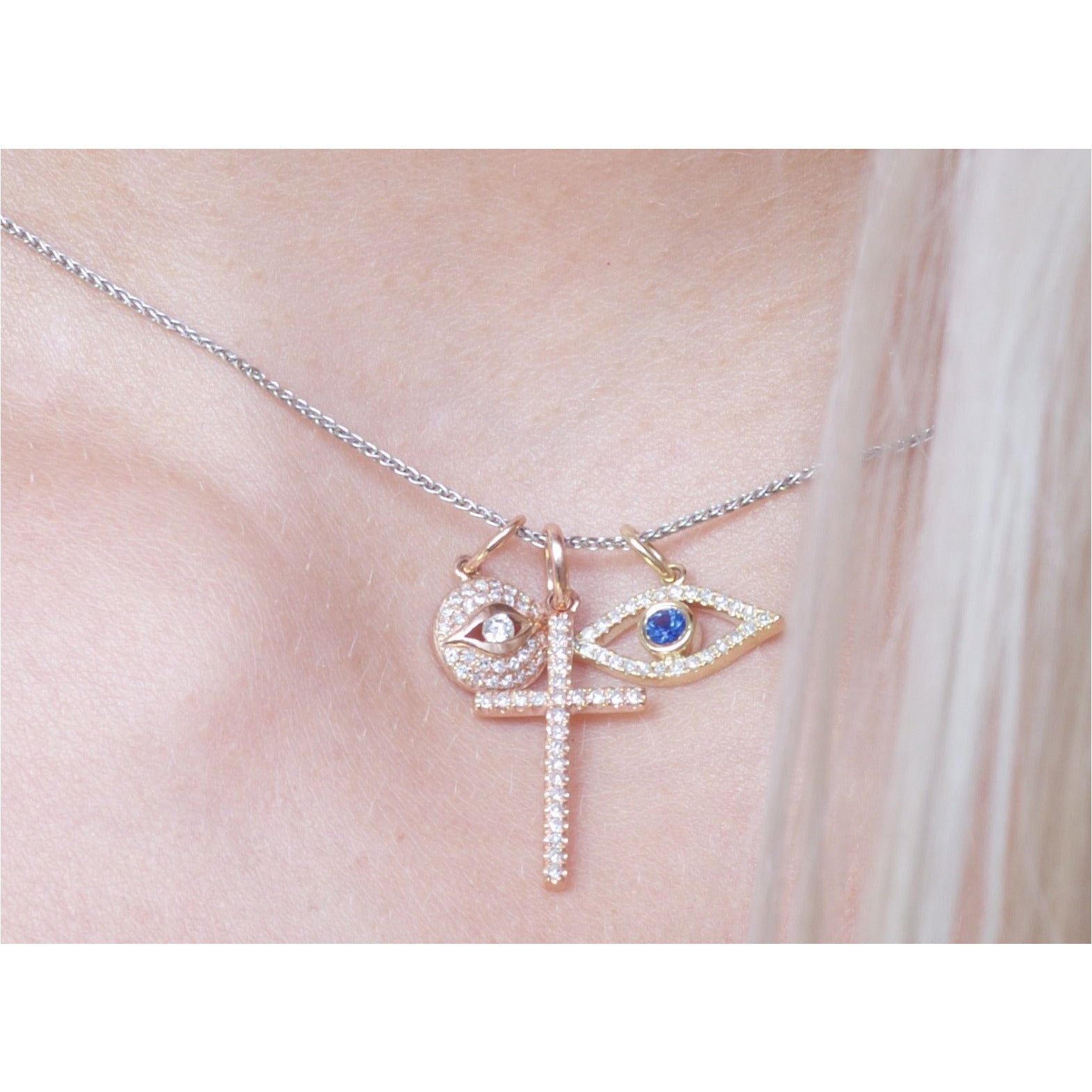 Small evil eye charm