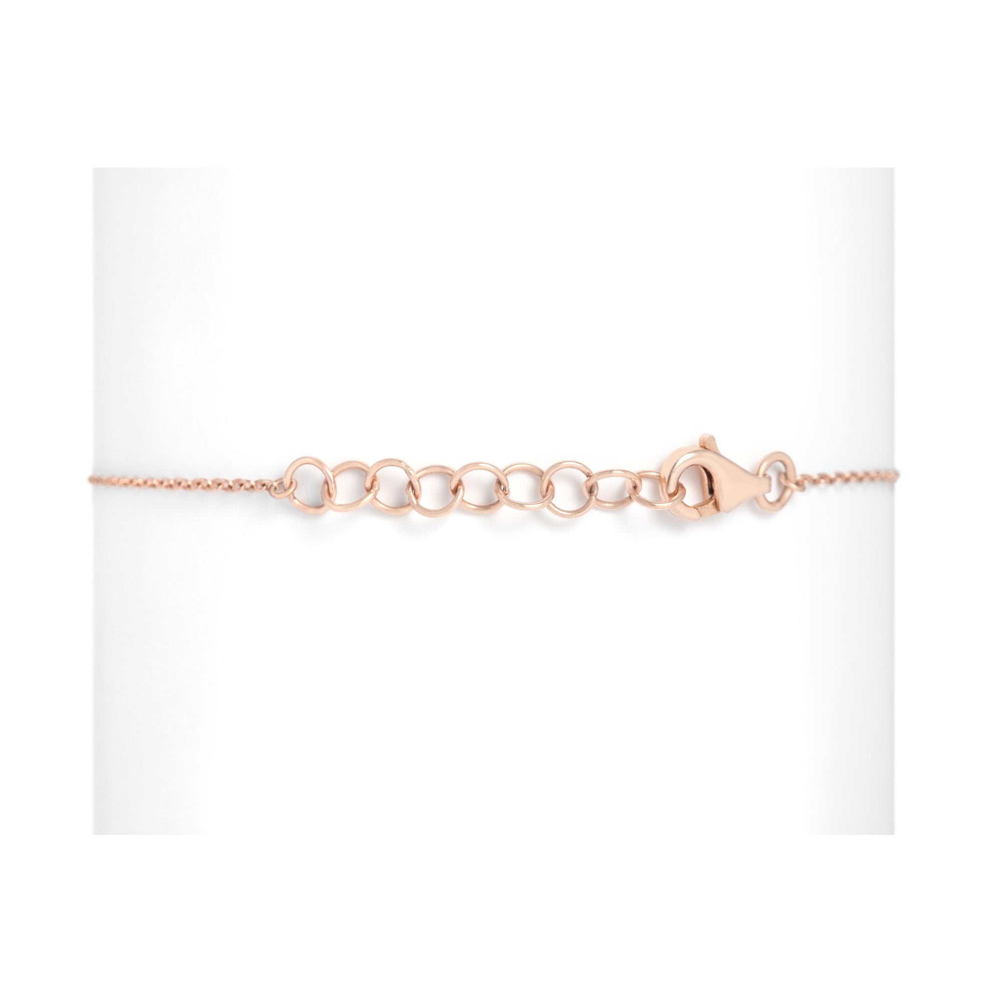 Gold & Diamond Cross Bracelet