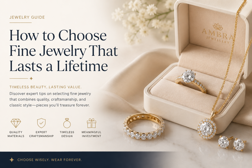 How to Choose Fine Jewelry That Lasts a Lifetime