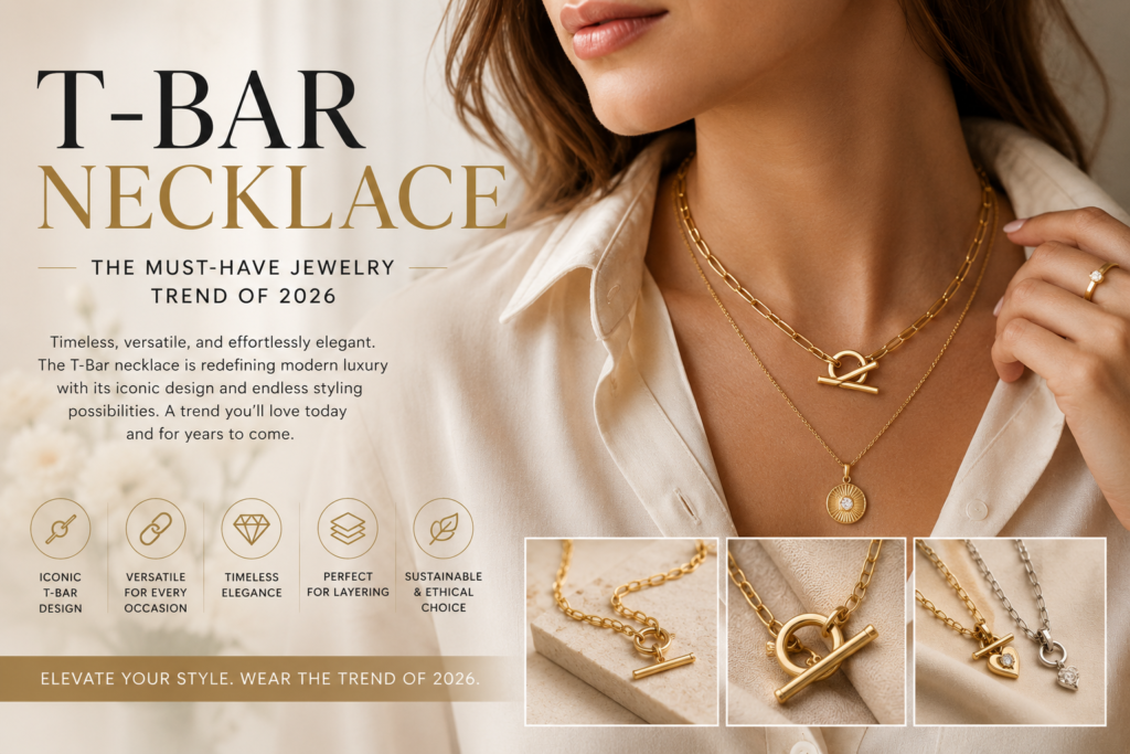 T-Bar Necklace: The Must-Have Jewelry Trend of 2026