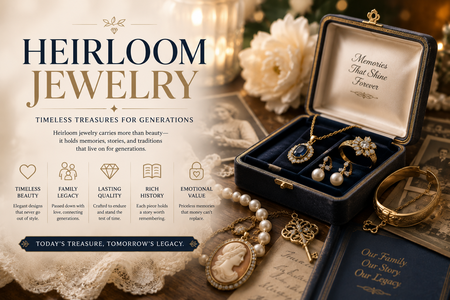 Heirloom Jewelry: Timeless Treasures for Generations