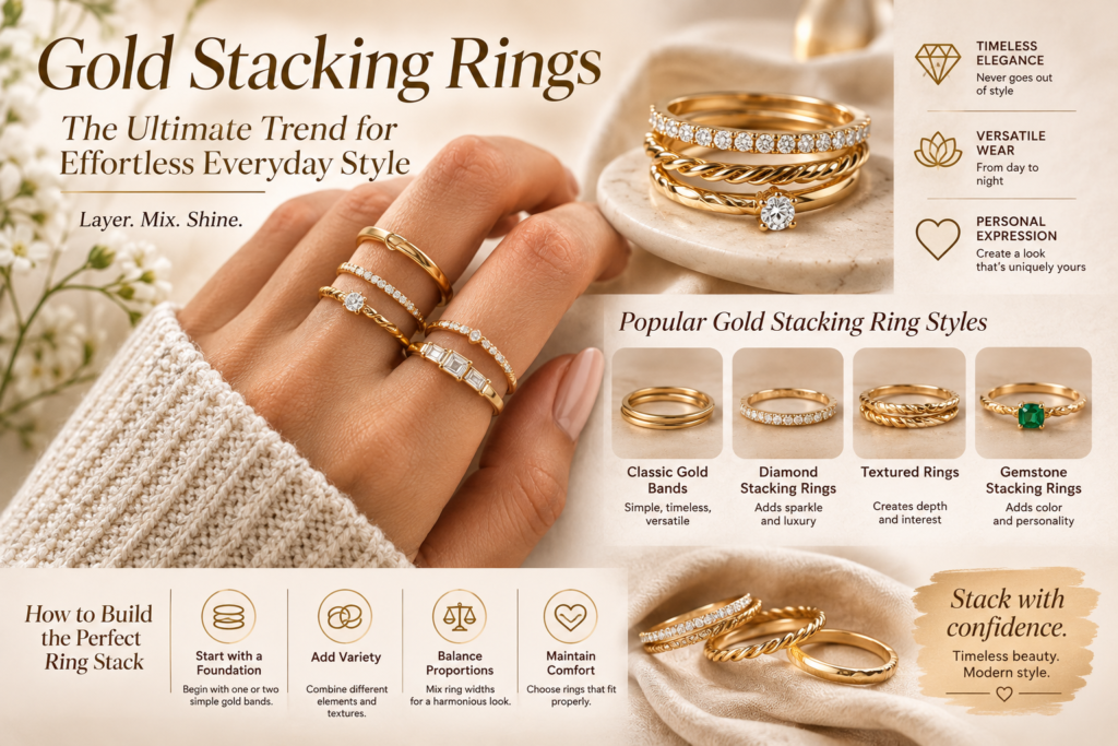 Best Gold Stacking Rings for Effortless Everyday Style