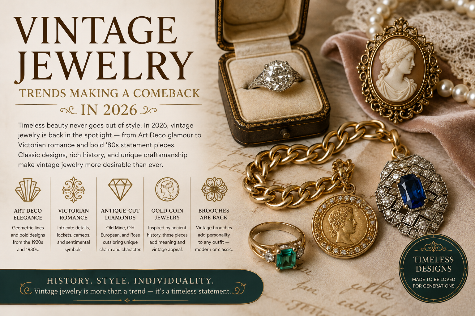 Vintage Jewelry Trends Making a Comeback in 2026