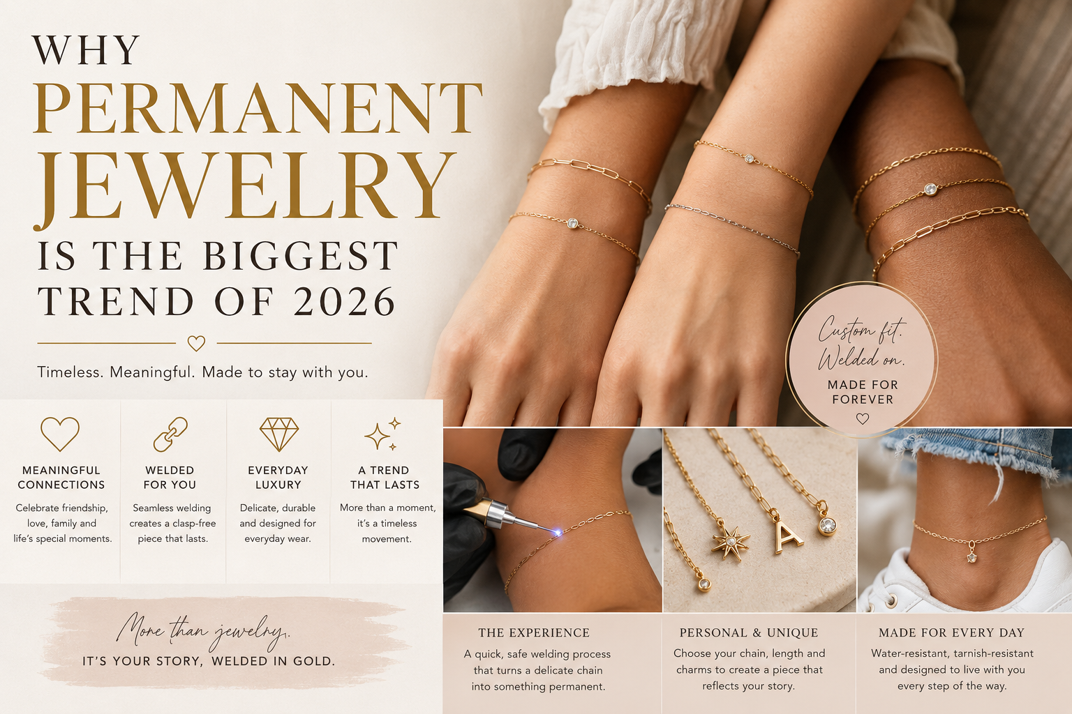 Why Permanent Jewelry Is the Biggest Trend of 2026