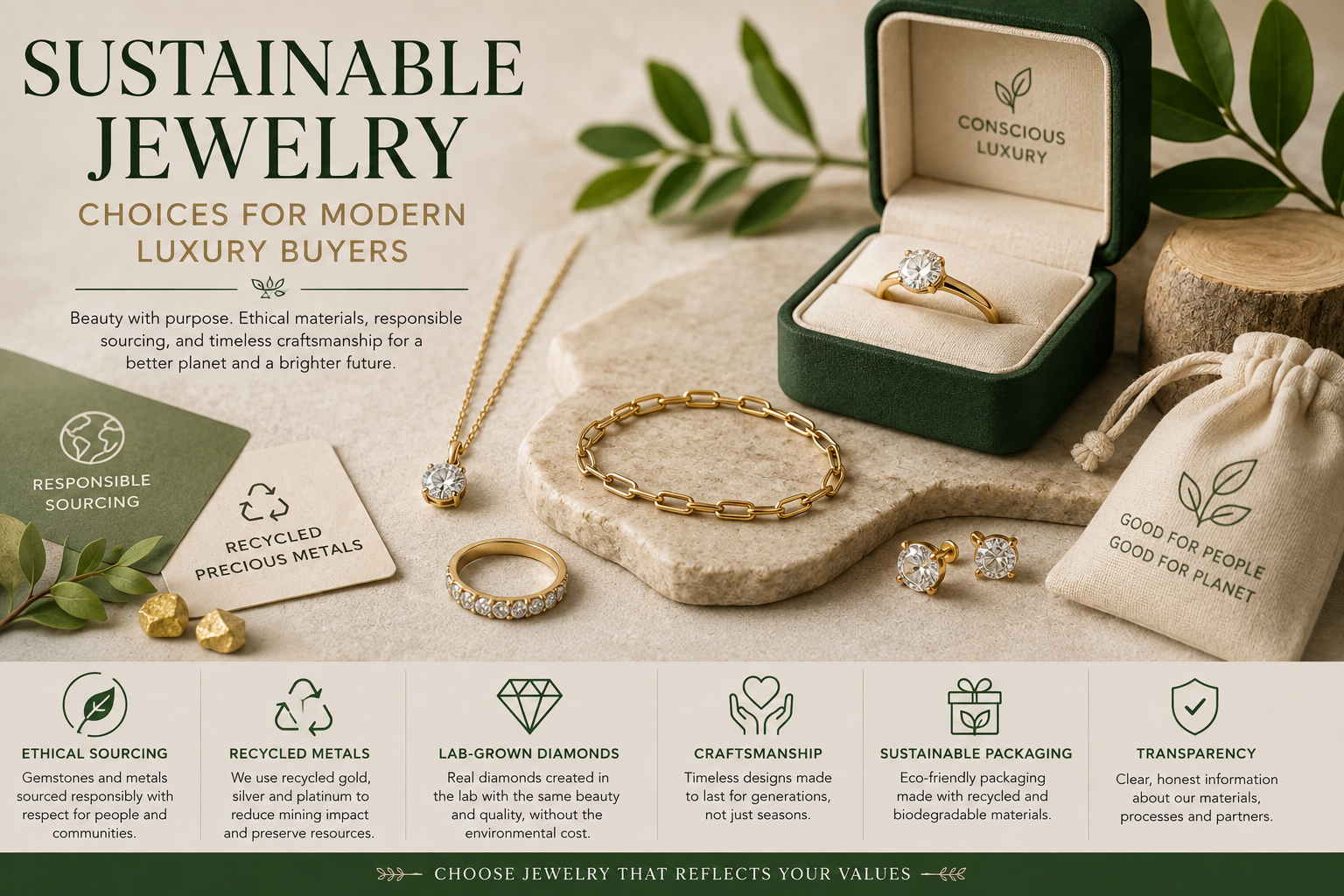 Sustainable Jewelry Choices for Modern Luxury Buyers